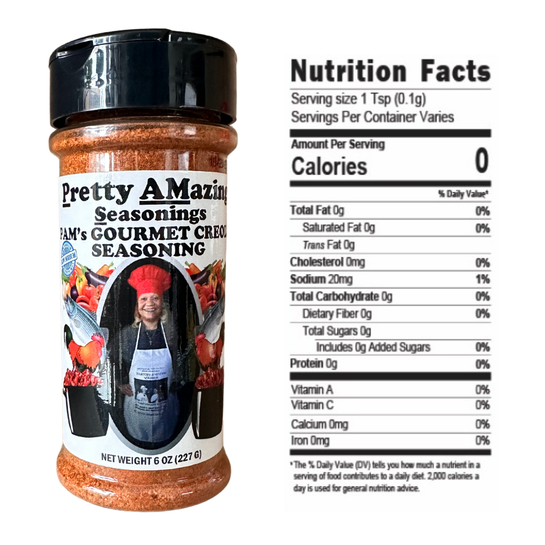 Pretty AMazing Seasonings - PAM'S GOURMET CREOLE SEASONING