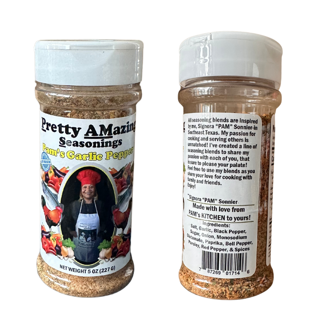 Pretty AMazing Seasonings - PAM'S GARLIC PEPPER