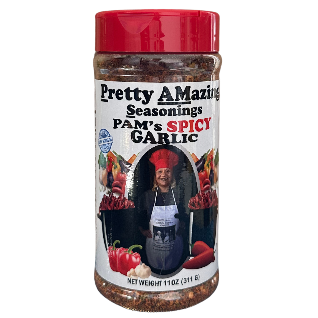 Pretty AMazing Seasonings - PAM'S *SPICY* GARLIC