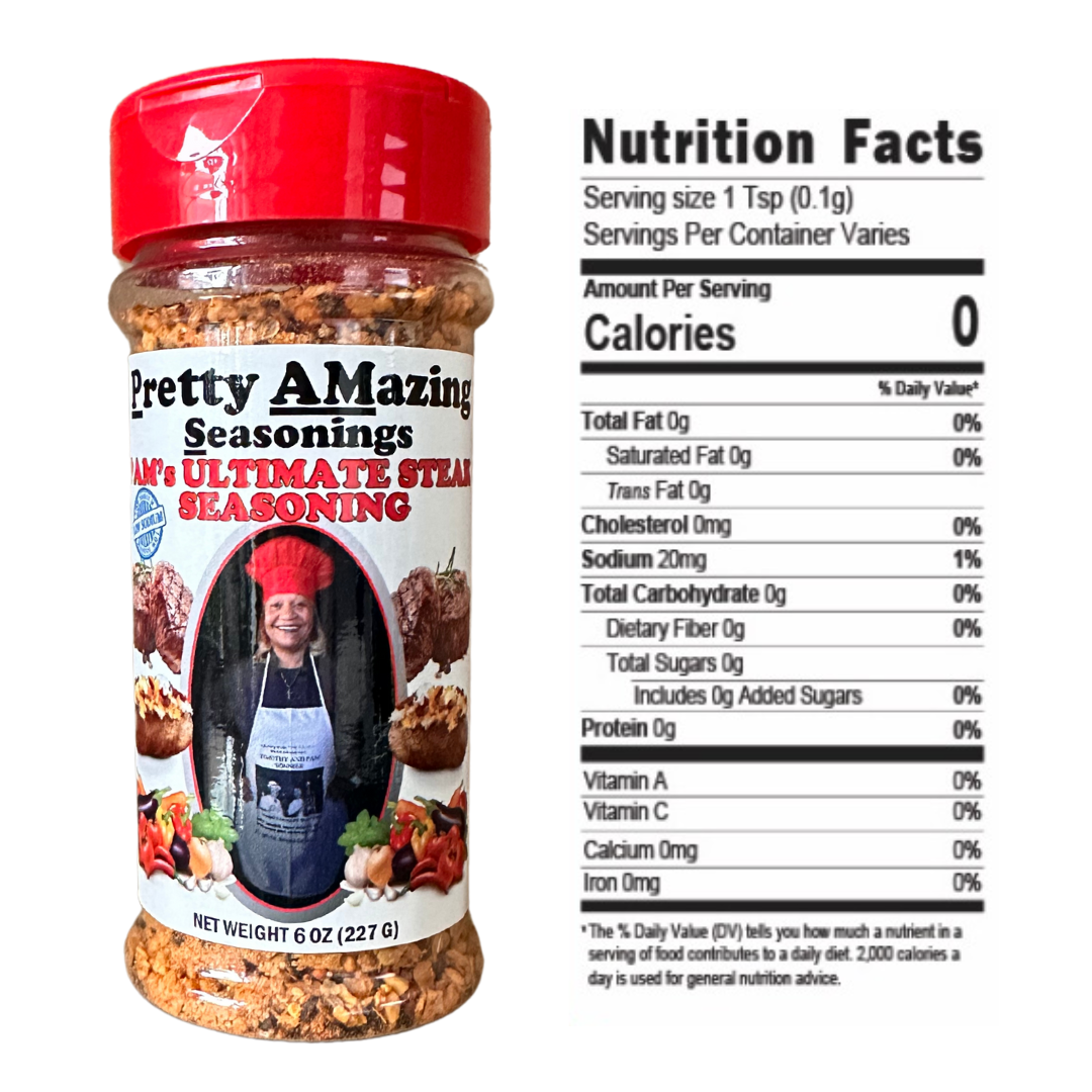 Pretty AMazing Seasonings - PAM'S ULTIMATE STEAK SEASONING