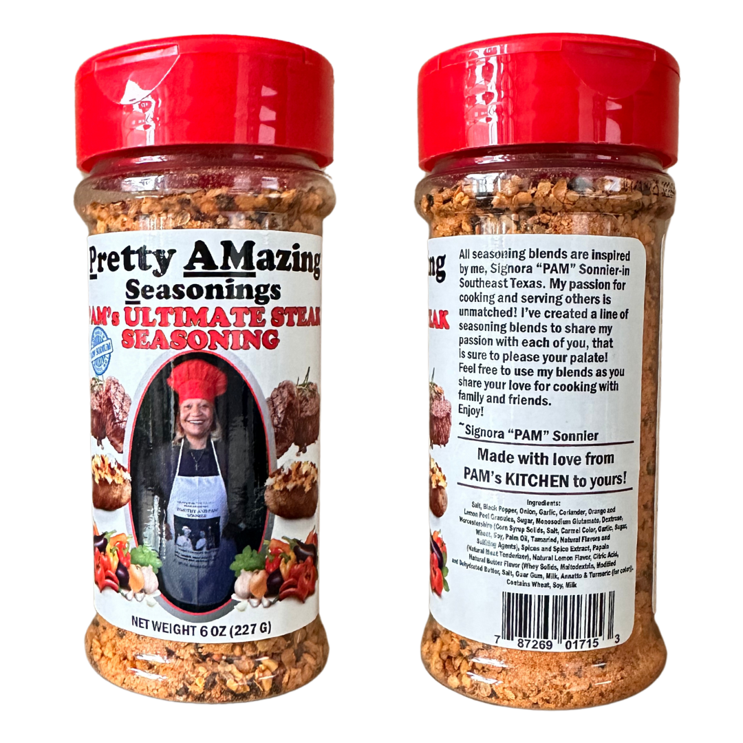 Pretty AMazing Seasonings - PAM'S ULTIMATE STEAK SEASONING