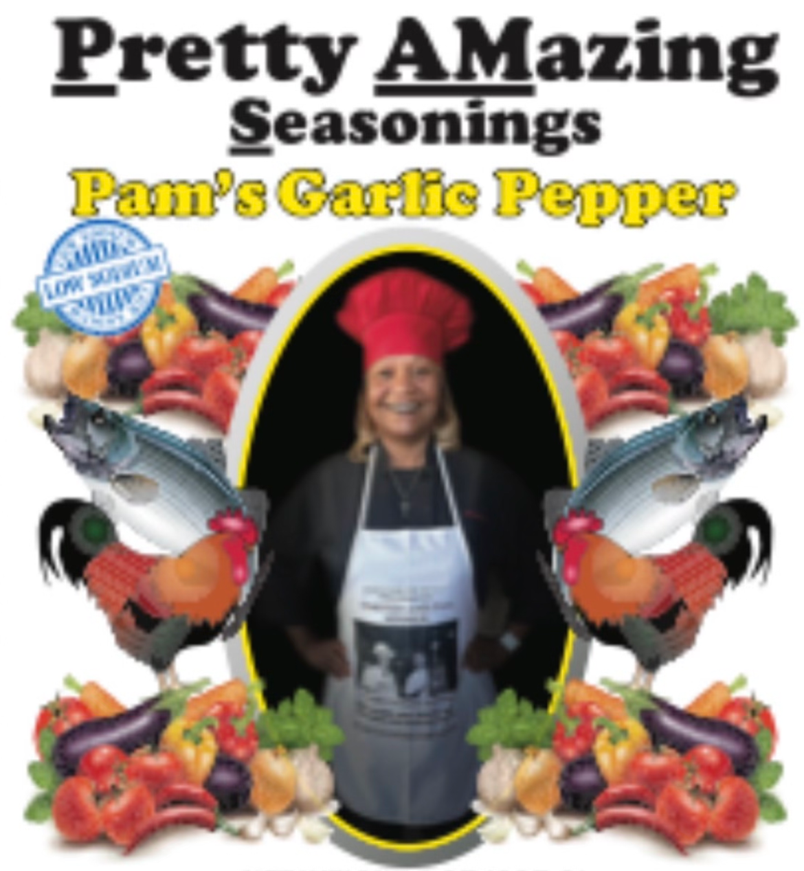 Pretty AMazing Seasonings - PAM'S GARLIC PEPPER